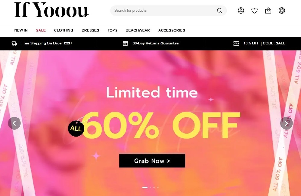 字节跳动再推时尚女装独立站If Yooou-西邮物流