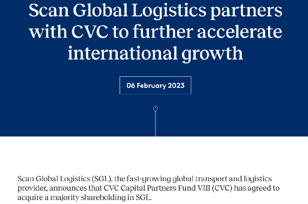 估值15亿美元，全球顶级货代公司被收购-西邮物流